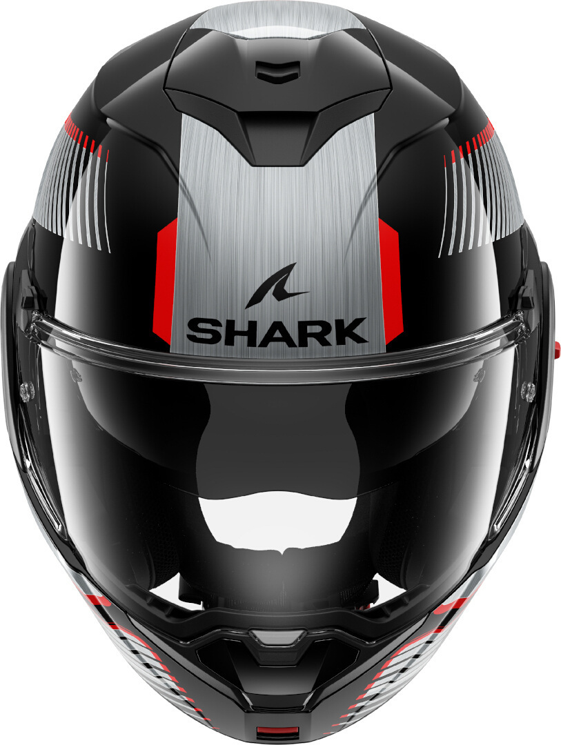 Shark Oxo Sikter Cască Negru/Argintiu/Roșu S (55/56) Figura 4