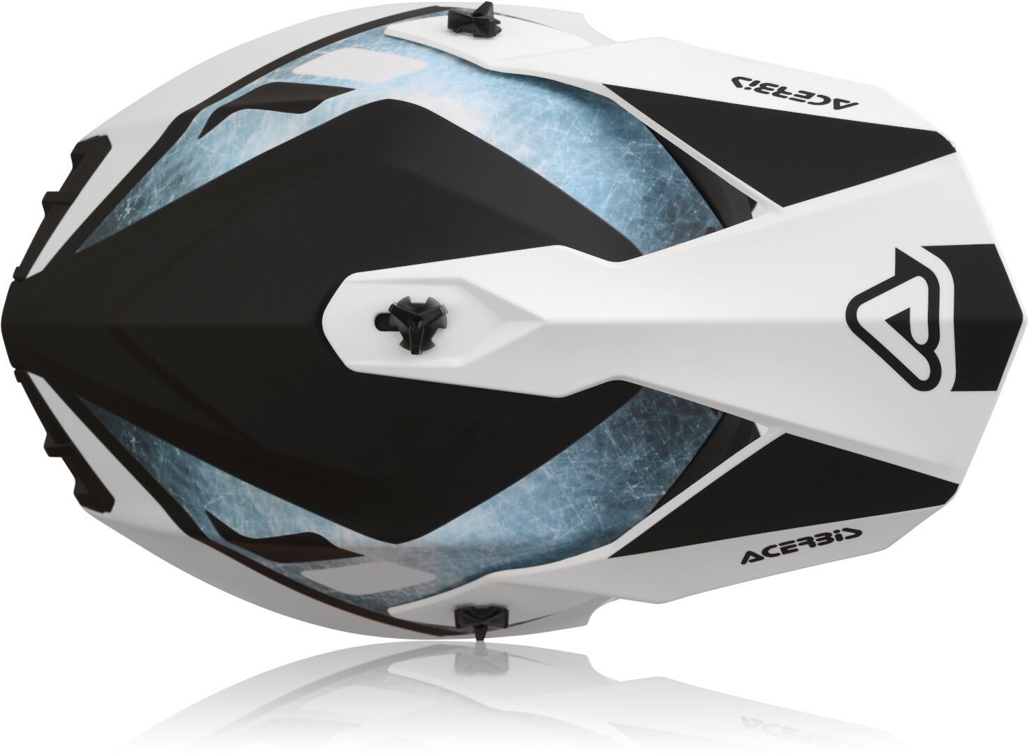 Acerbis Linear Capacete de Motocross Azul celeste/branco L (59/60) Figura 2