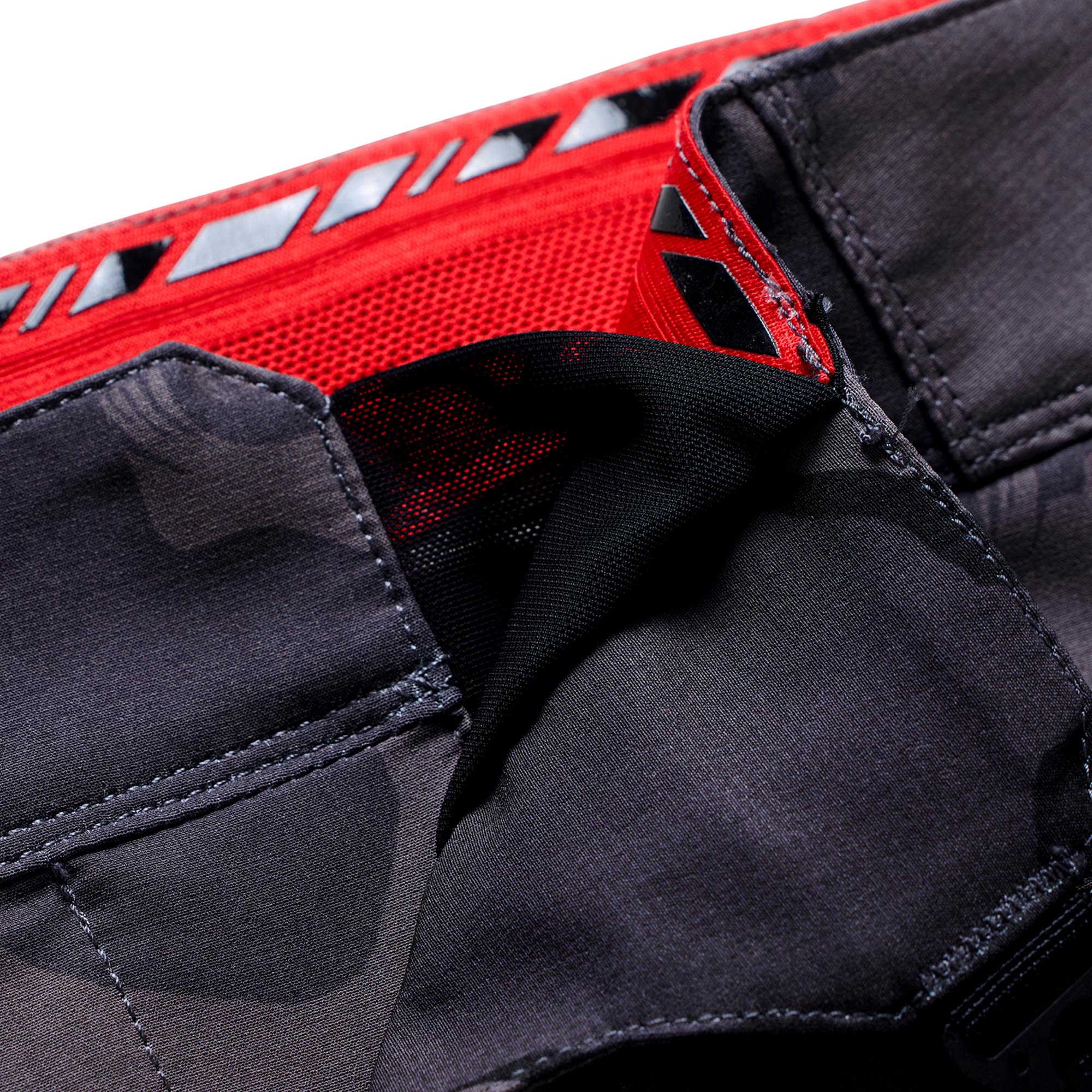Side view of Troy Lee Designs Skyline Pro Flow Camo Bicycle Pants