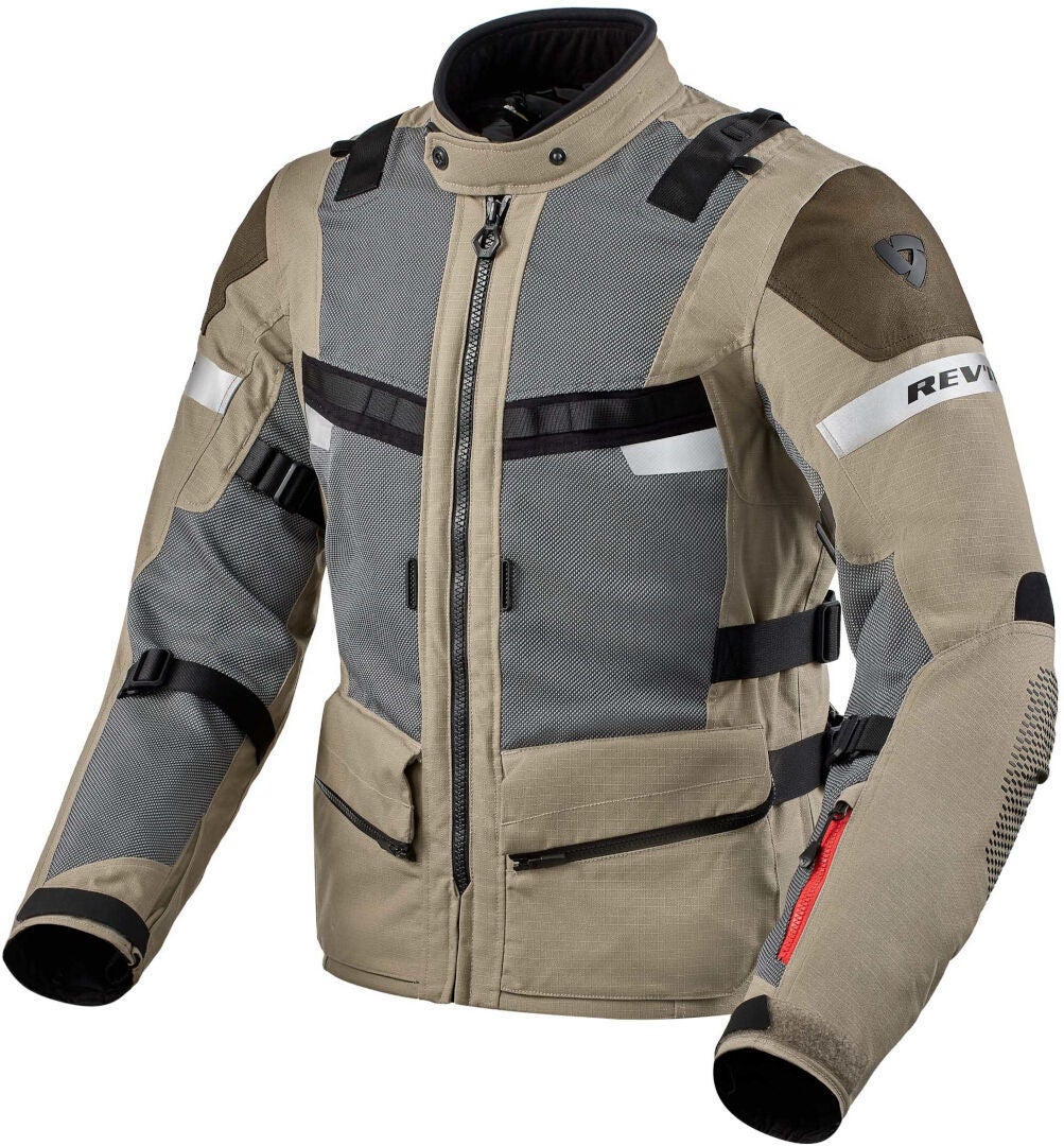 Revit Cayenne 2 Motorcycle Textile Jacket Sand L Figure 1