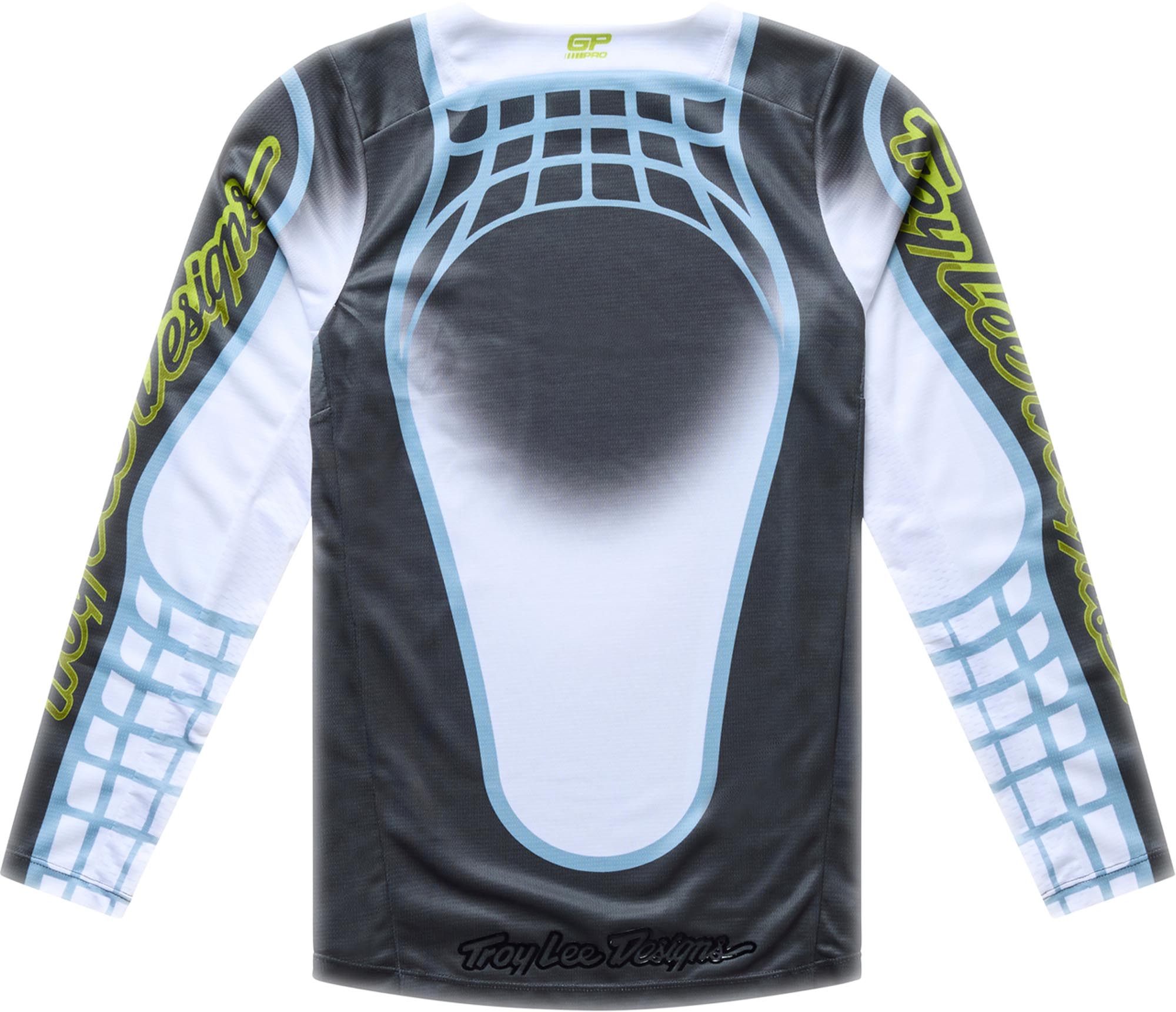 Troy Lee Designs GP Pro Framework Ungdoms motocrosstrøje Kulstof/grå M Figur 2
