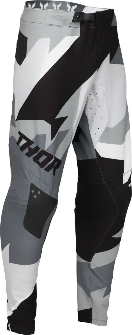Thor Sportmode Brave Motocross bukser sort/hvid/grå 38 Figur 1
