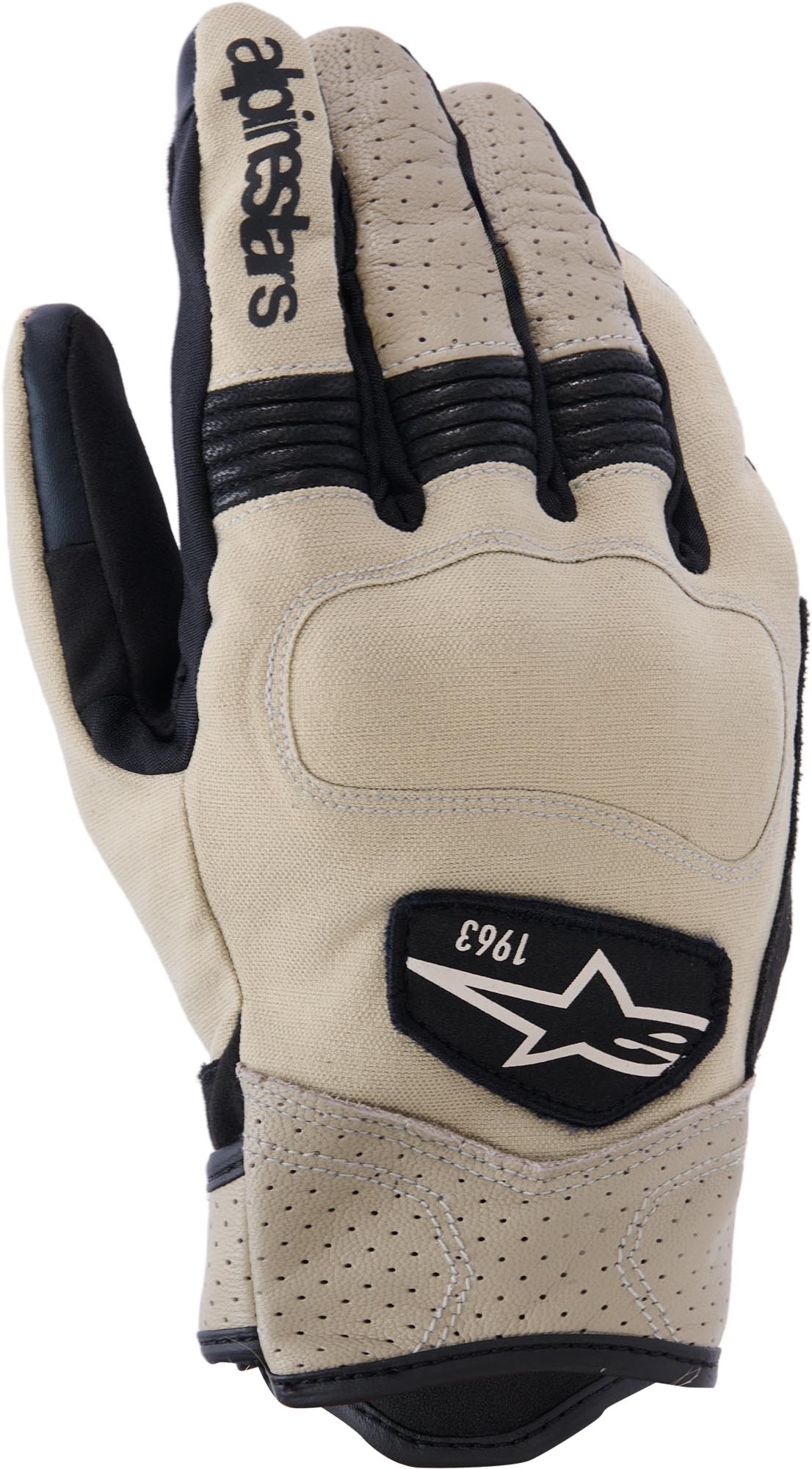 Alpinestars Tracker Motorcykelhandsker Beige/sort 2XL Figur 1