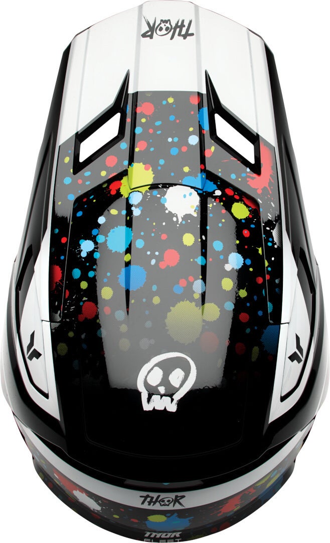 Thor Fleet Splat Kinder Motocross Helm Y/S (48/49) Abbildung 2