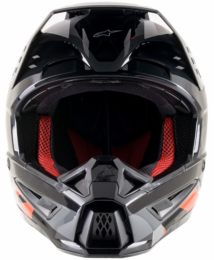 Alpinestars S-M5 Rover Cască de motocross Negru/Gri/Roșu XS (53/54) Figura 7