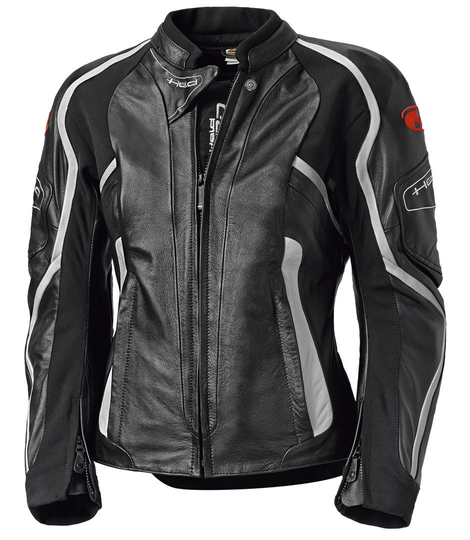 Held Namiko Vrouwen motorfiets lederen jas wit/zwart 42 Figuur 3