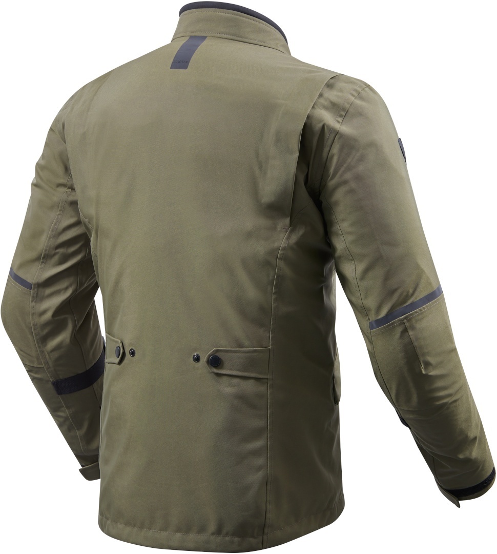 Revit Trench Gore-Tex Jachetă textilă pentru motociclete Verde închis 3XL Figura 2