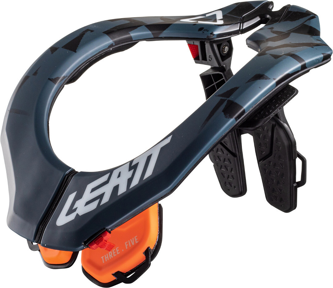 Leatt 3.5 Split Orteză pentru gât Portocaliu/Negru L/XL Figura 1