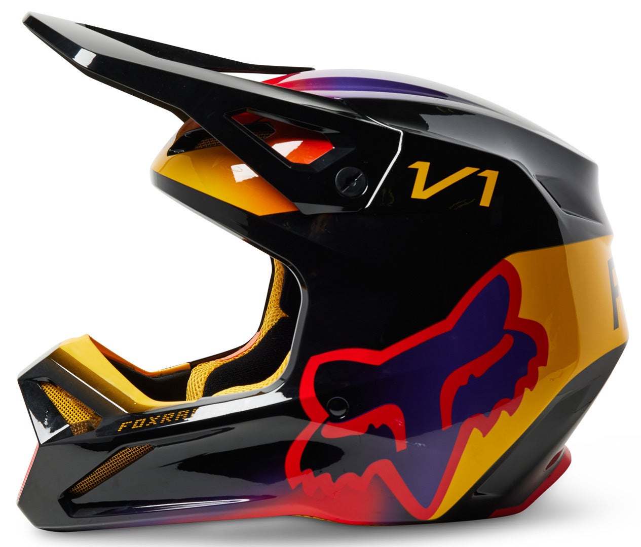 FOX V1 Toxsyk Casco Motocross nero S (55/56) Figura 6