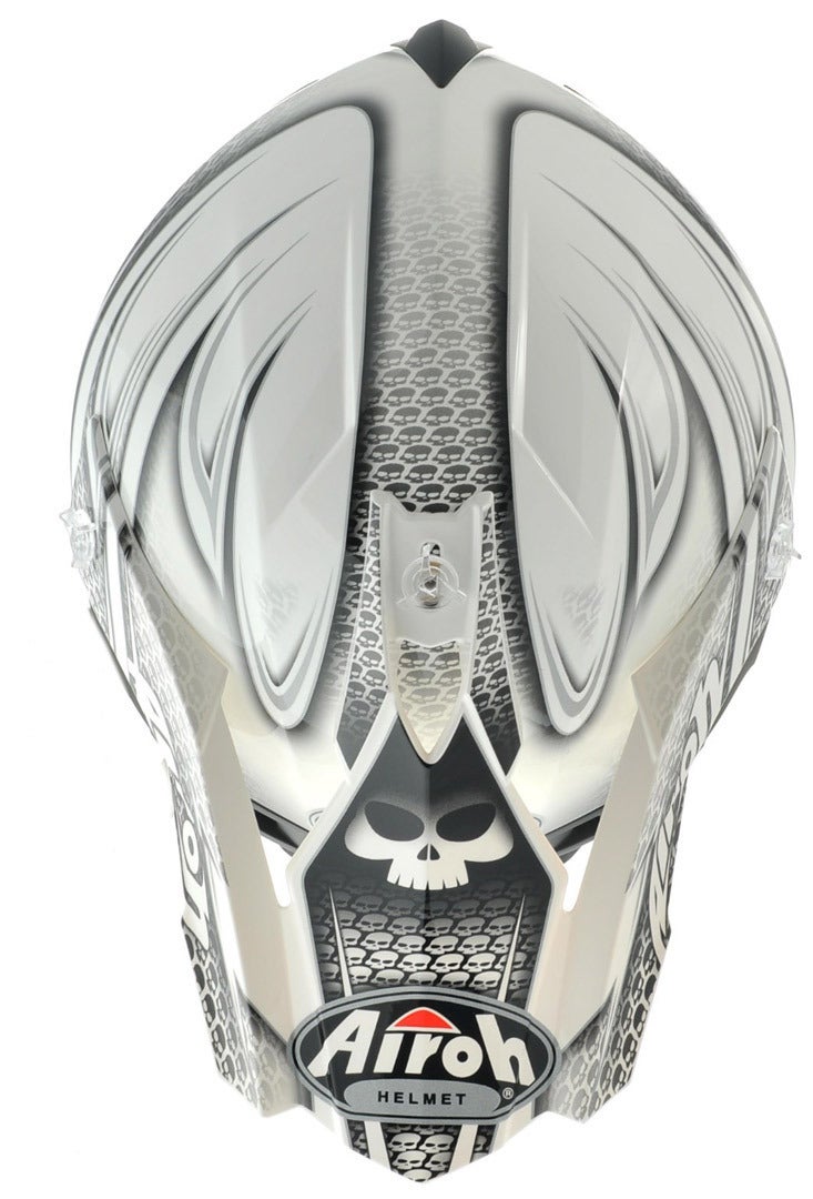 Airoh CR901 Linear Casco de Motocross Blanco/Negro M (57/58) Figura 4