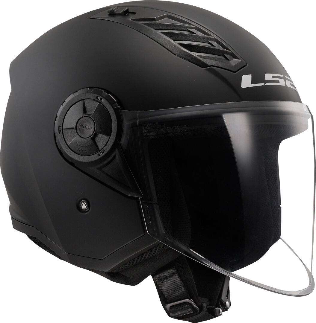 LS2 OF616 Airflow II Solid Jet Helm Black Matt M (57/58) Figuur 7