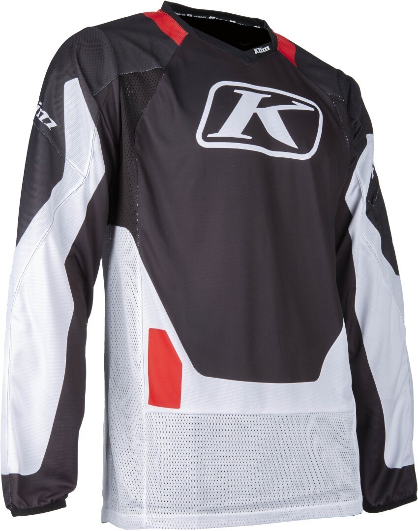 Klim Dakar 2025 Motocross tröja svart/vit/rött S Figur 3