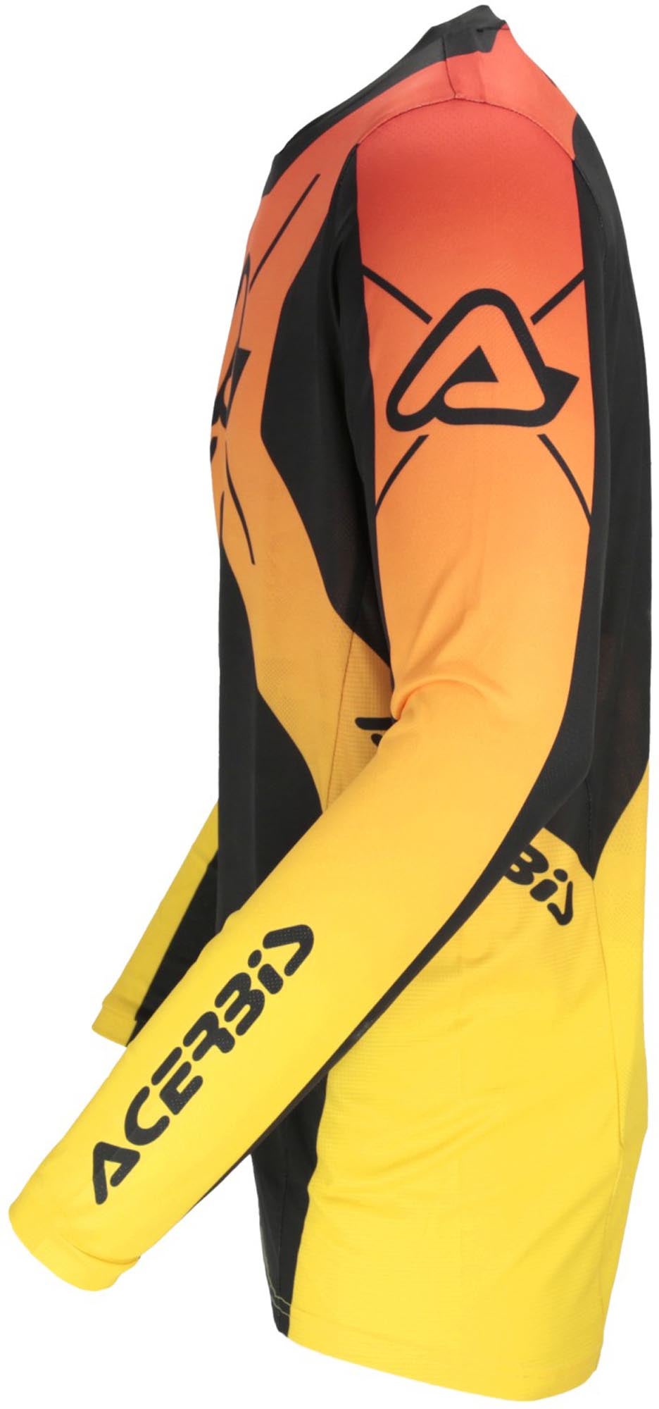 Acerbis MX J-Track Inc 2.0 Graphic モトクロスジャージ 黒/黄色 XL 図4
