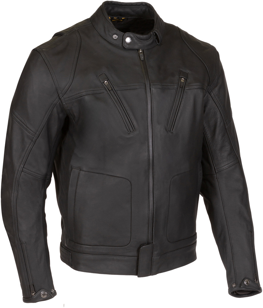 Merlin Gable II waterproof Motorcycle Leather Jacket black 48 Figure 2