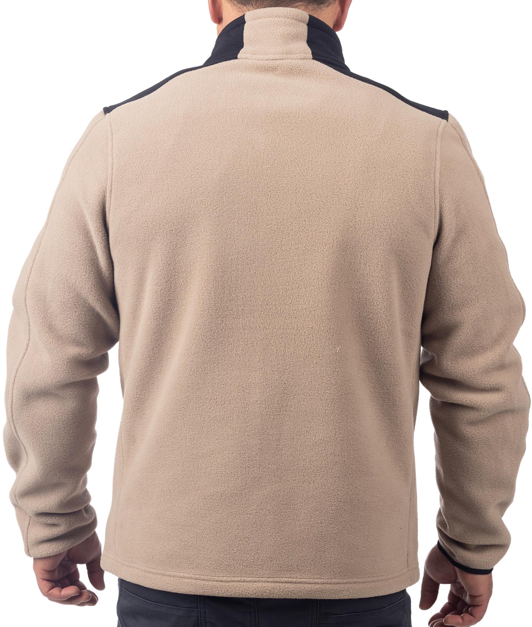 Klim Teton Crest Fleece Jacke beige/schwarz 3XL Abbildung 3