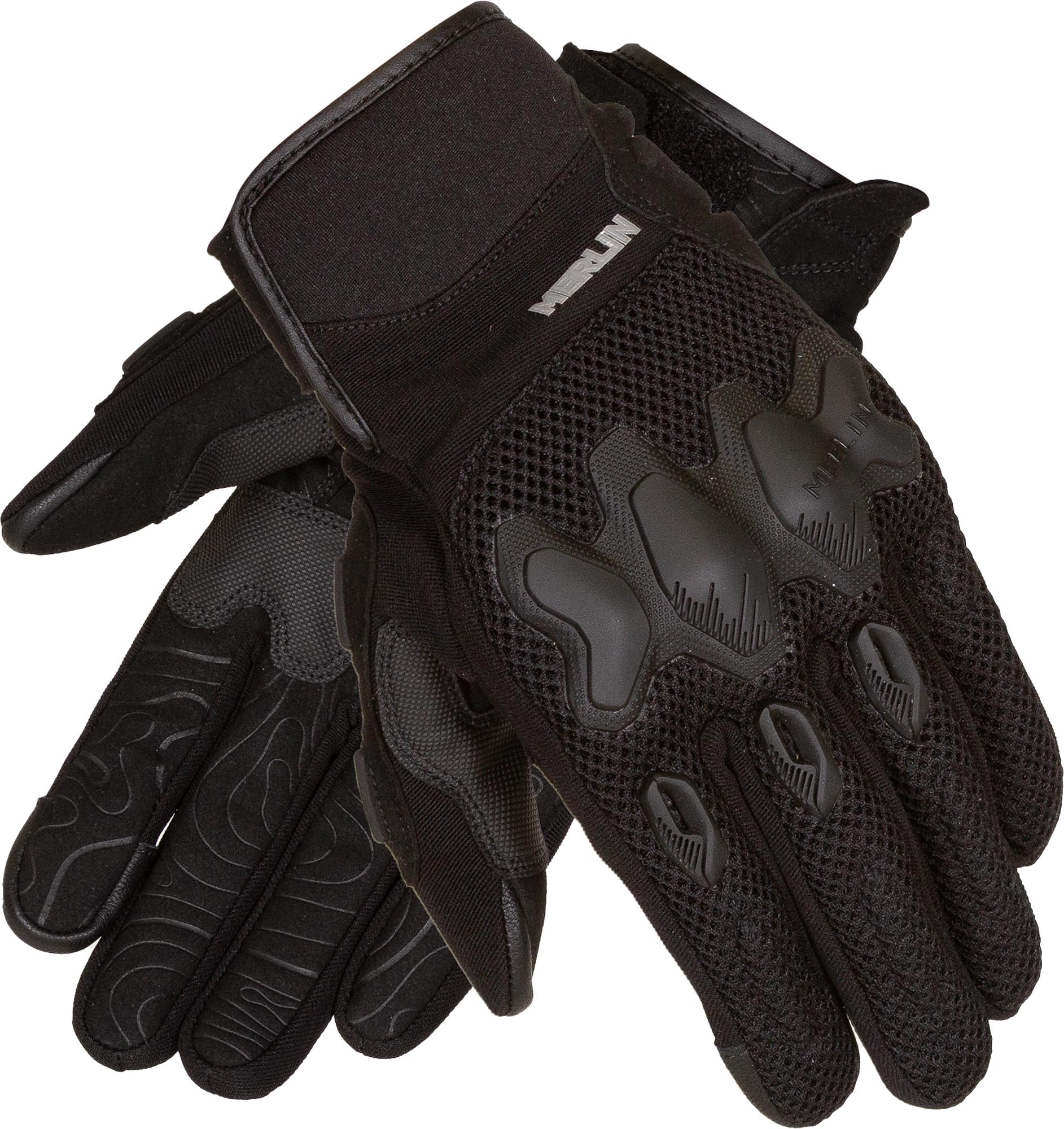 Merlin Airflow Trail Motorcykelhandsker Sort M Figur 1