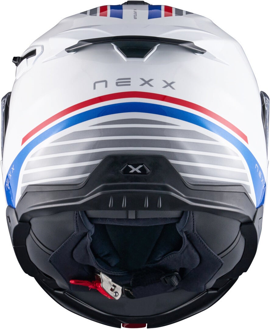 Nexx X.Lifetour Globe Casco bianco/blu S (55/56) Figura 4