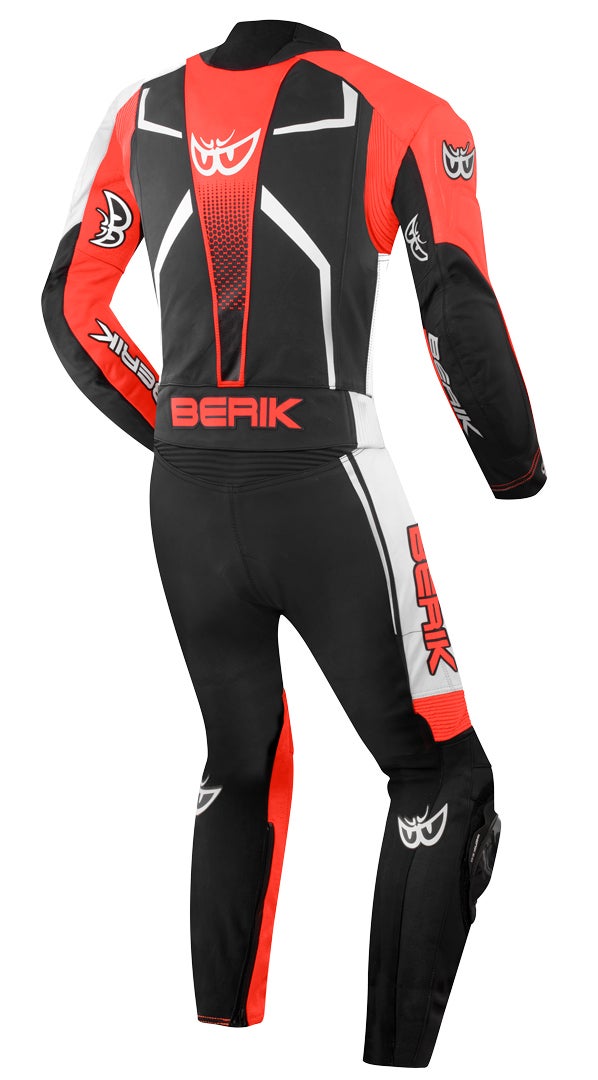 Berik XR-Ace Evo perforated 2-Piece Motorcycle Leather Suit black/red/white 54 Figure 2