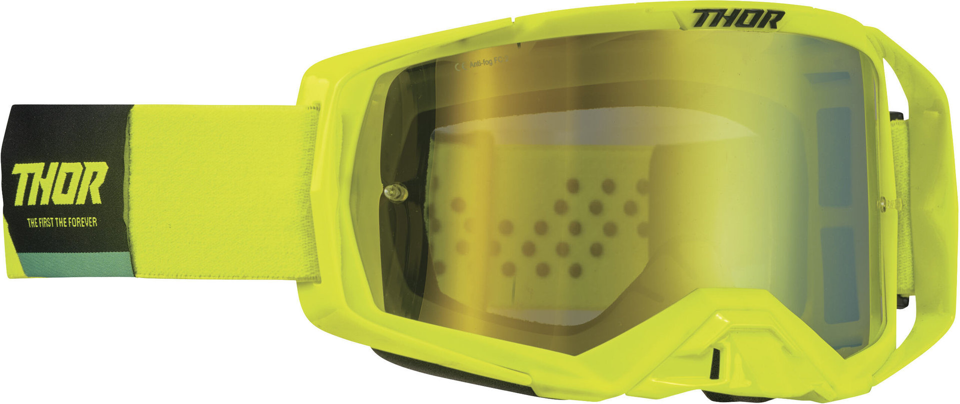Thor Activate Mirror Ochelari de motocross galben Figura 1