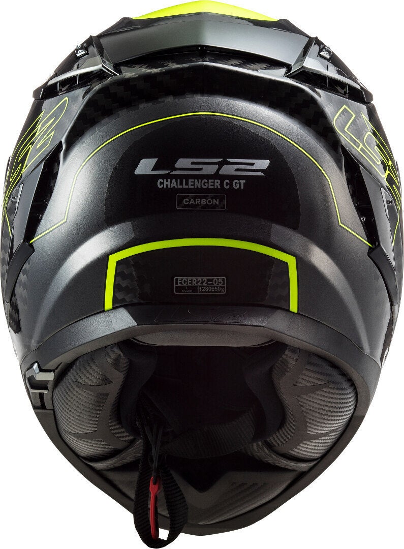 LS2 FF327 Challenger Fold Carbon Helm gelb XXL (63/64) Abbildung 3