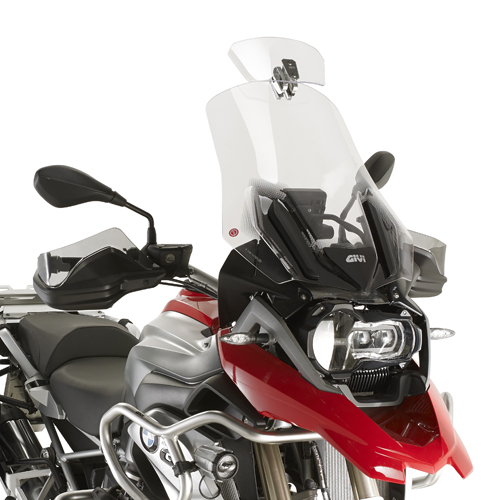 GIVI Universal Scheiben-Aufsatz getönt mit Halter Figur 2