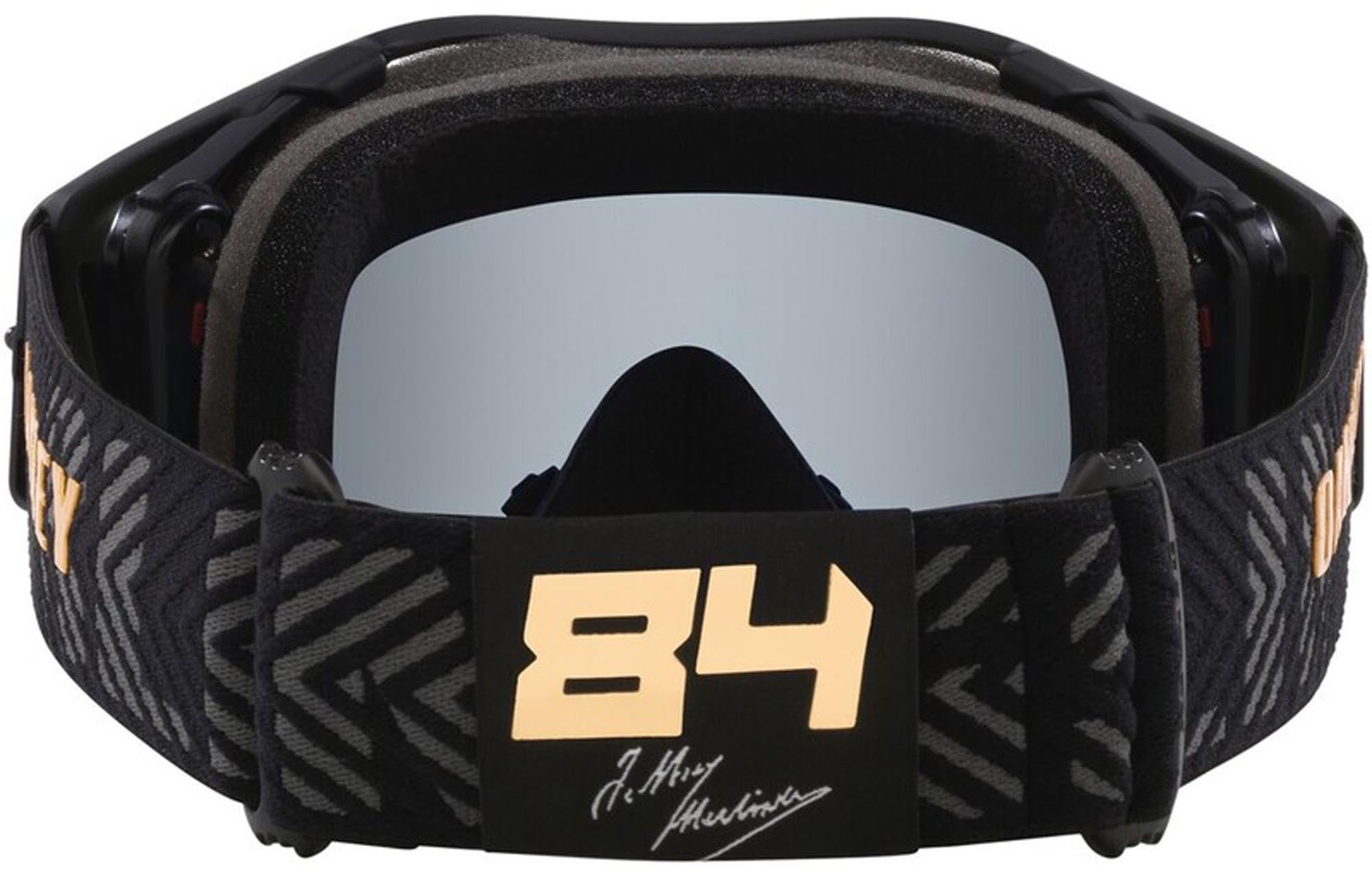 Oakley Airbrake Herlings Signature 24K Gouden Iridium Motocrossbril Figuur 3