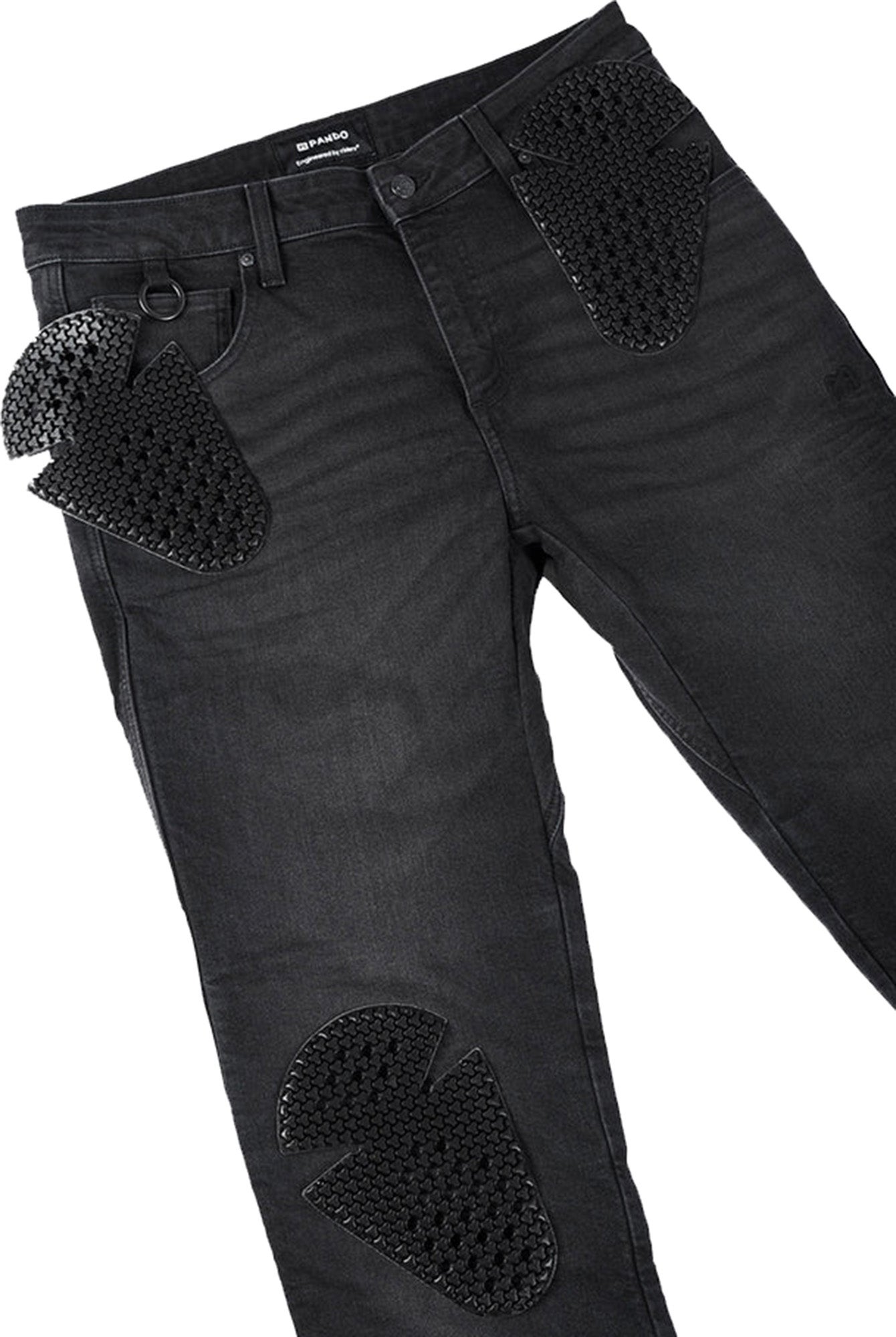 Pando Moto Boss Dyn Jeans da motociclista 36/30 Figura 11