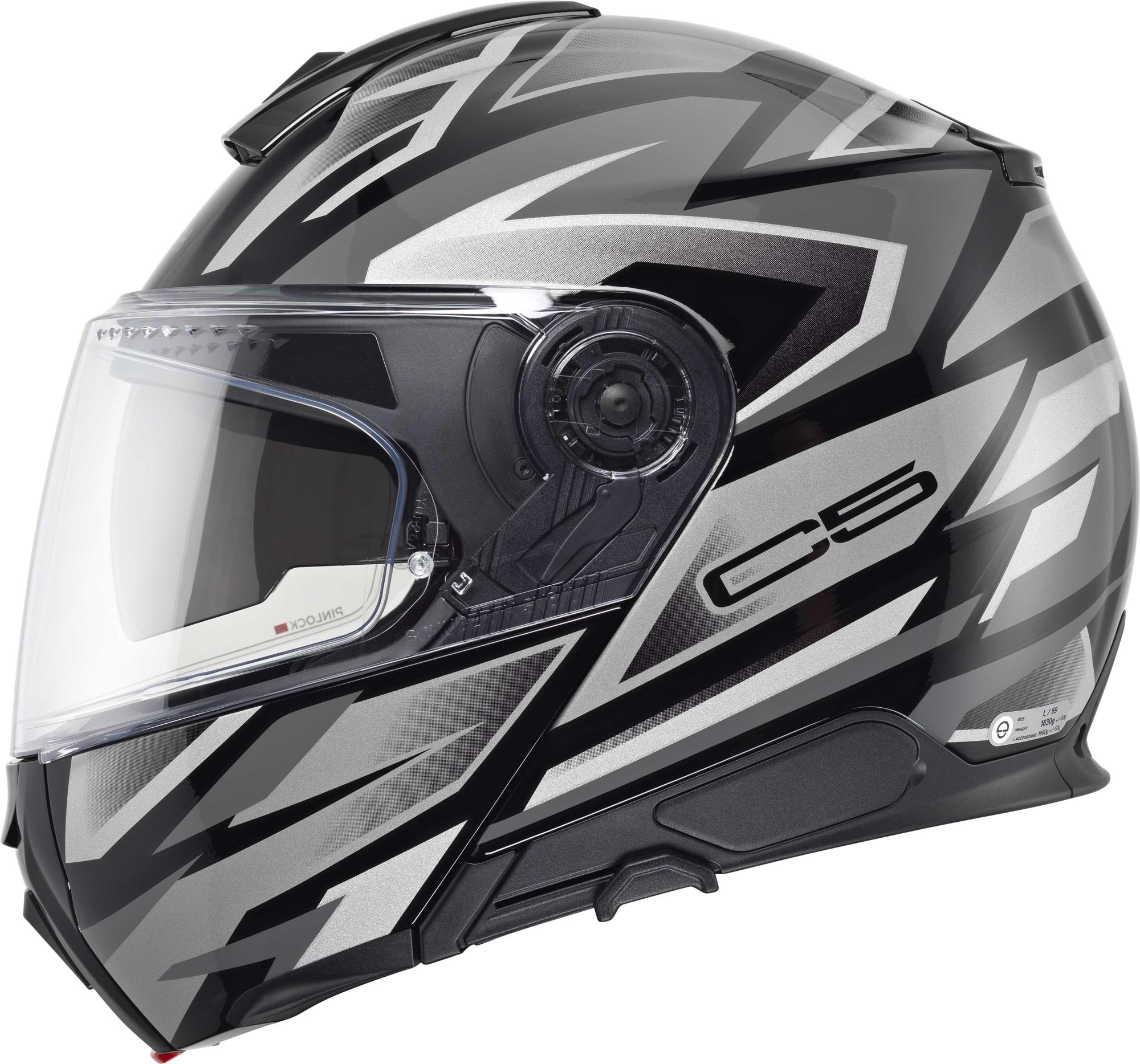 Schuberth C5 Zenith Hełm Czarno/Szary M (57) Rysunek 5