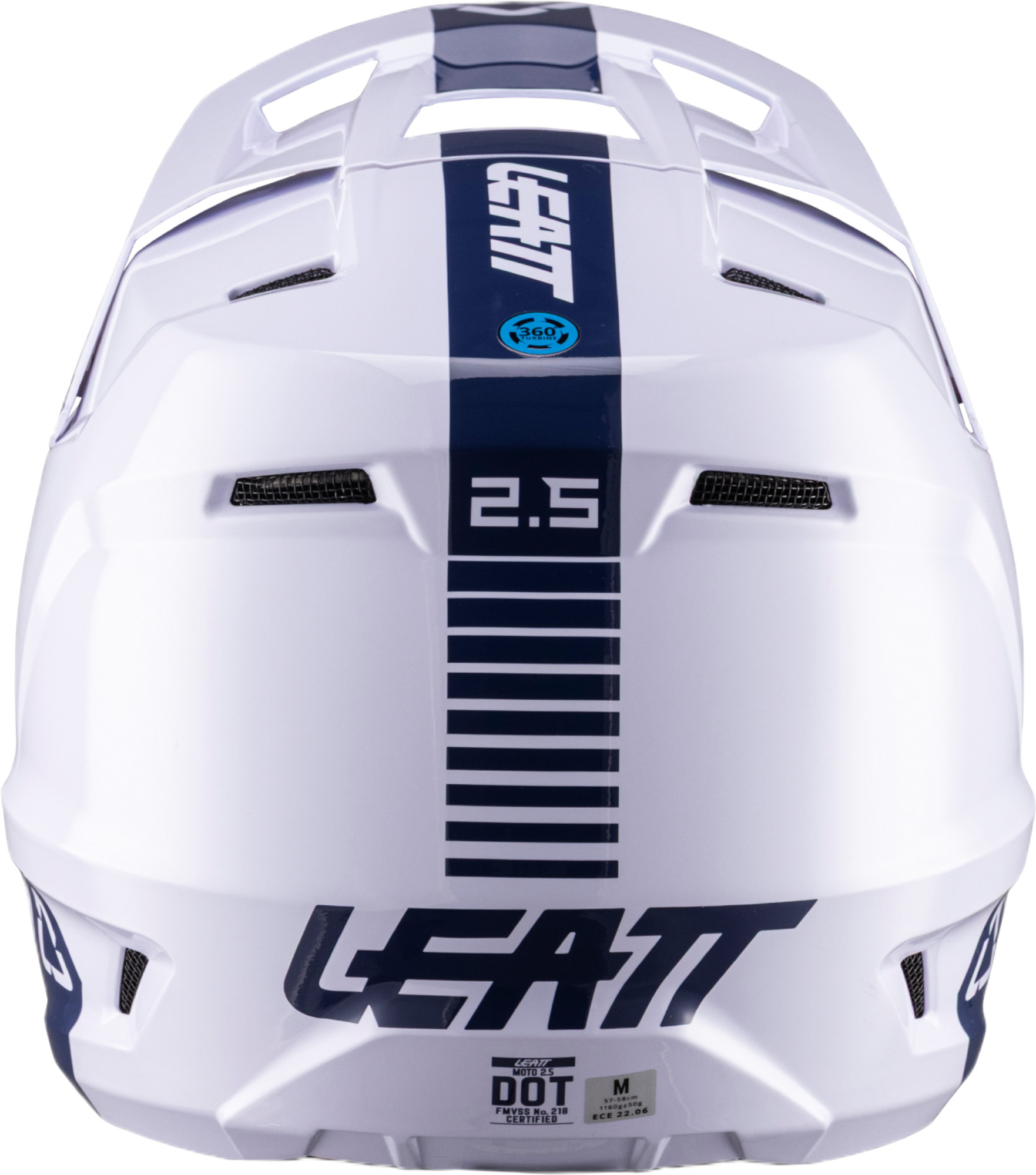Leatt 2.5 V26 Motocross hjälm vit/blå XS (53/54) Figur 3