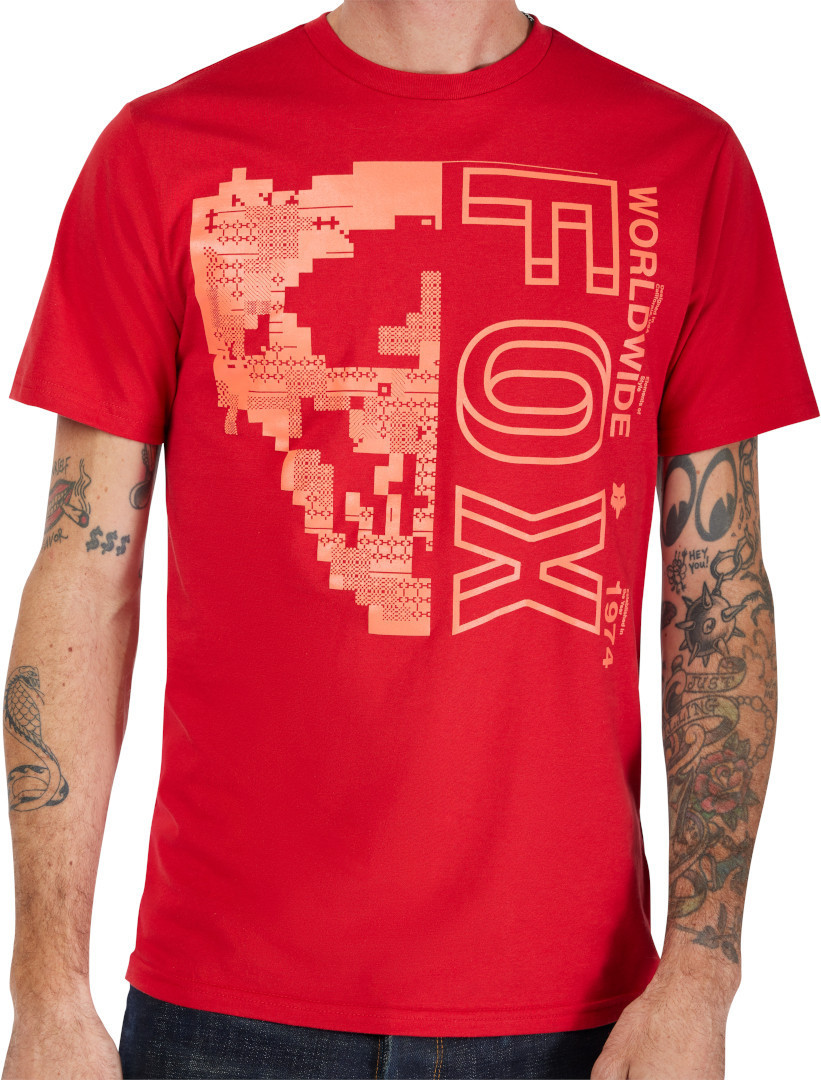 FOX Image Skull Premium T-shirt Rouge L Figure 2