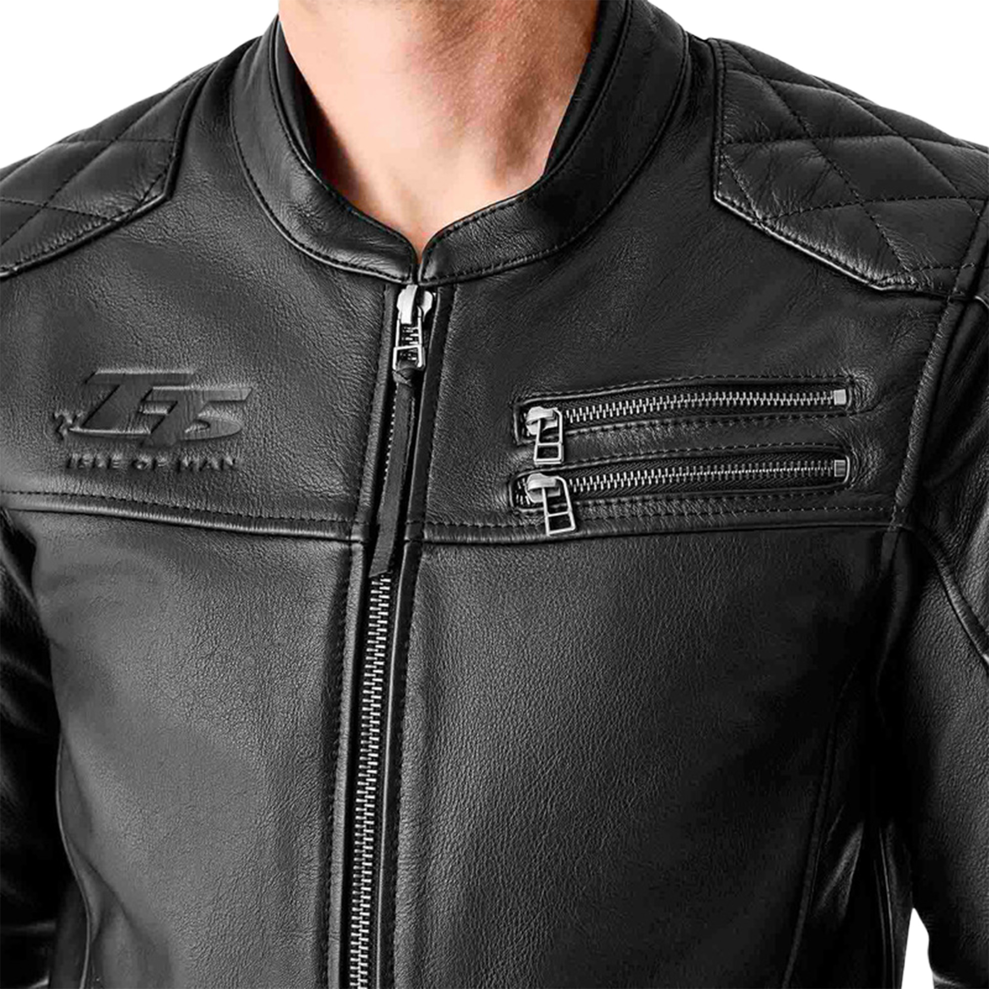 RST Hillberry D3O Veste en cuir moto noir 58 Figure 3