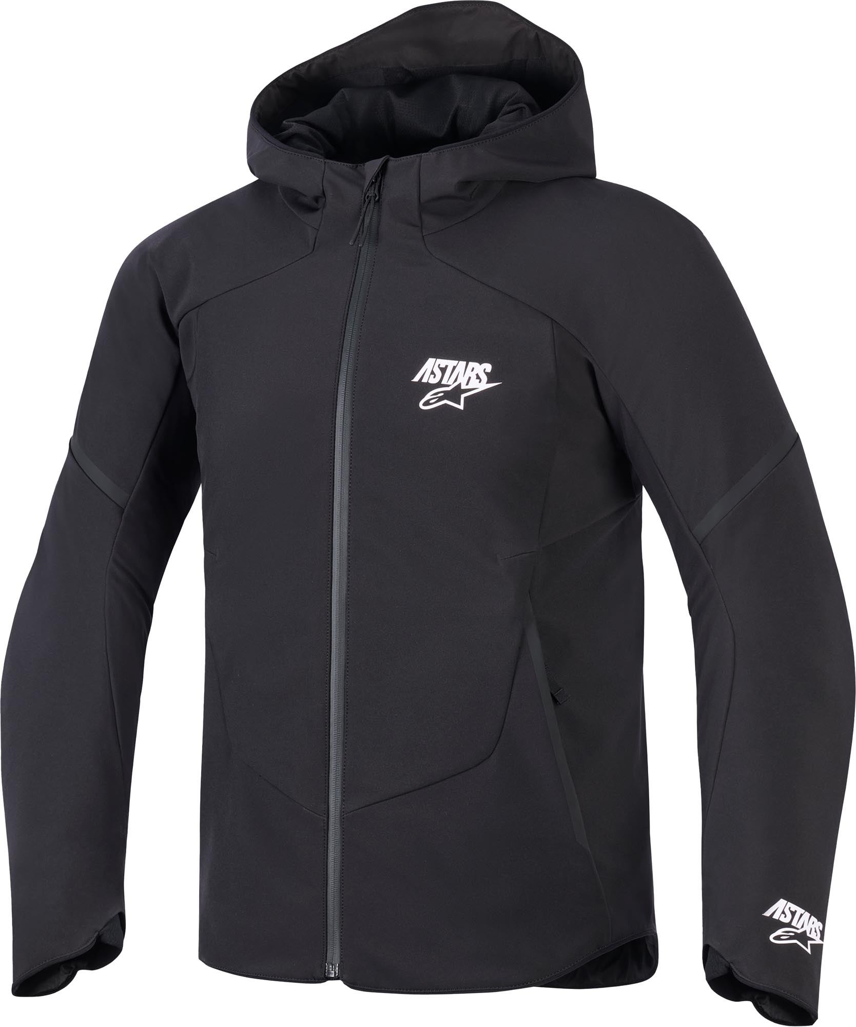 Alpinestars Men's Black Aeroshel Waterproof Motorcycle Textile Jacket
