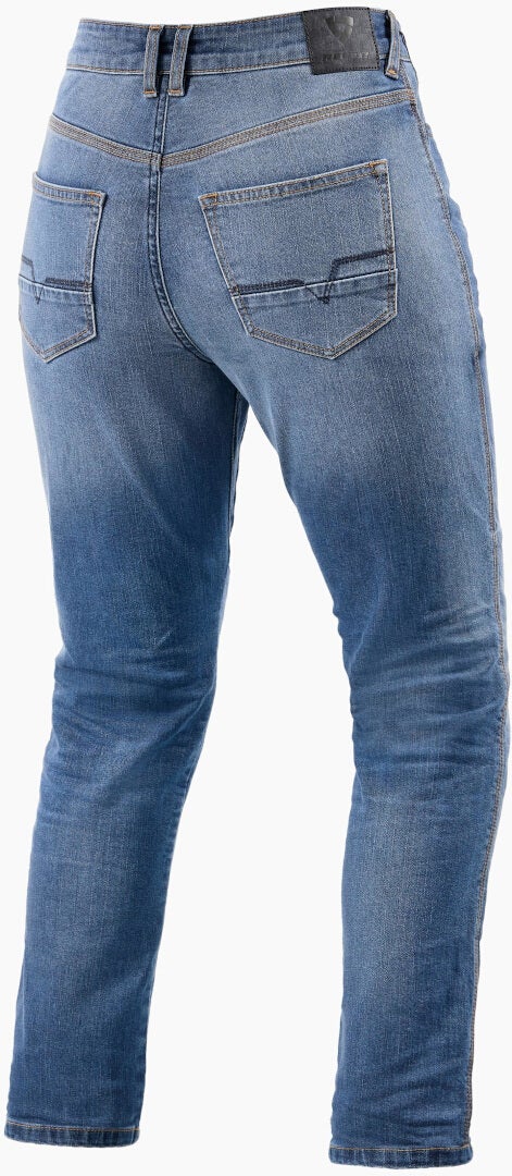 Revit Victoria 2 SF Damen Motorradjeans hellblau 34/30 Abbildung 2