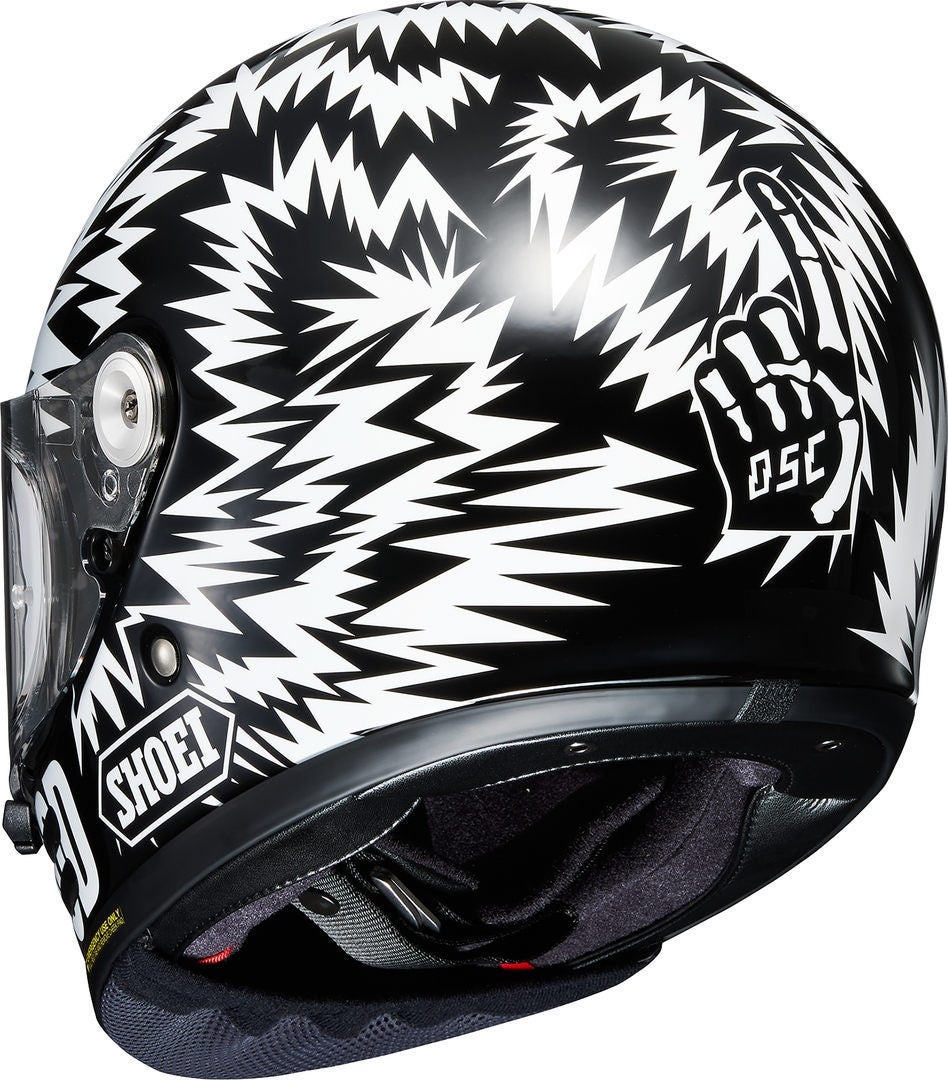 Shoei Glamster 06 Neighborhood X Death Spray Custom Casco XS (53/54) Figura 2