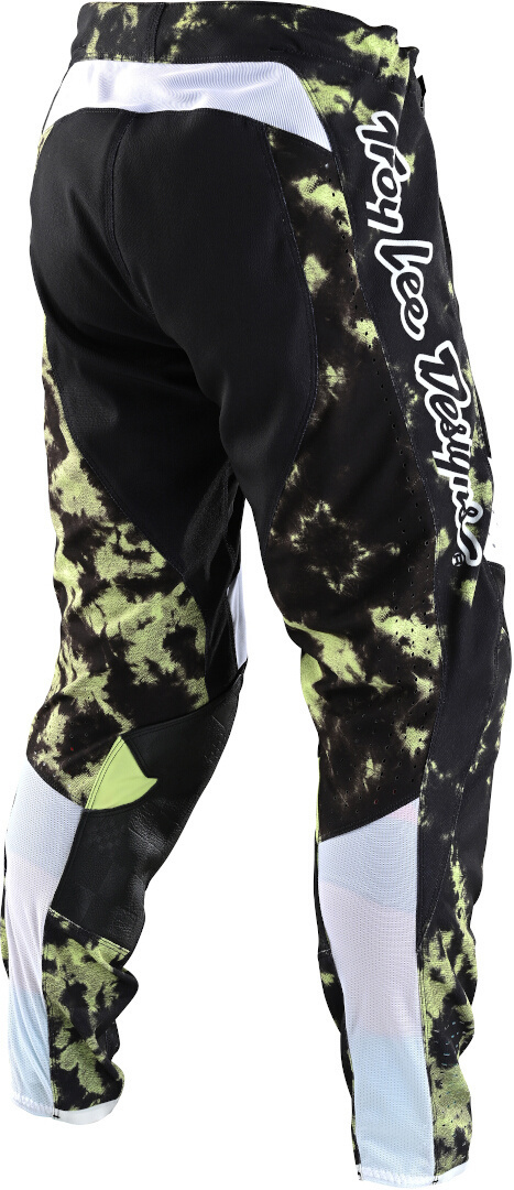 Troy Lee Designs SE Pro Dyeno Motocross Byxor svart/grön 30 Figur 2