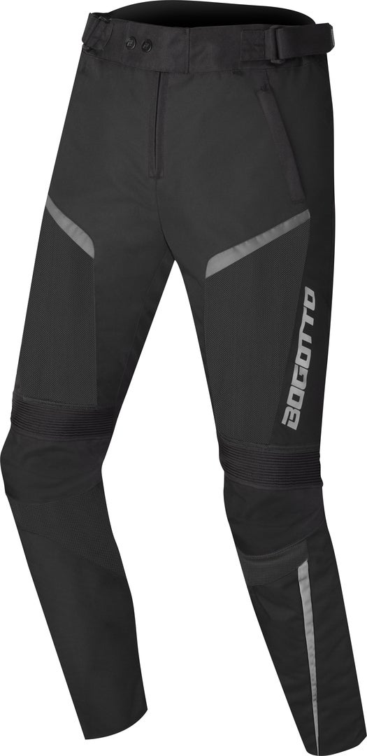 Bogotto Blaze-Air Motorcycle Textile Pants black/grey 3XL Figure 1