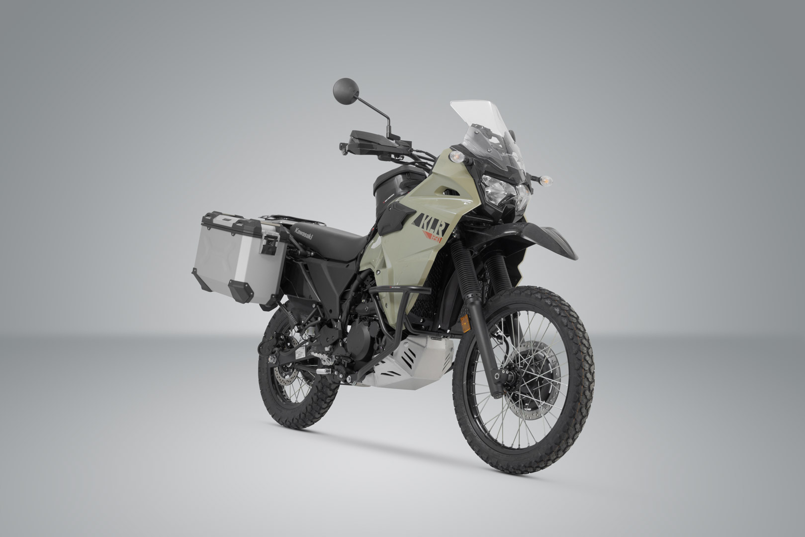Sistem de carcasă din aluminiu SW-Motech TRAX ADV - Argintiu. 45/37 l. Kawasaki KLR 650 (22-). Figura 2