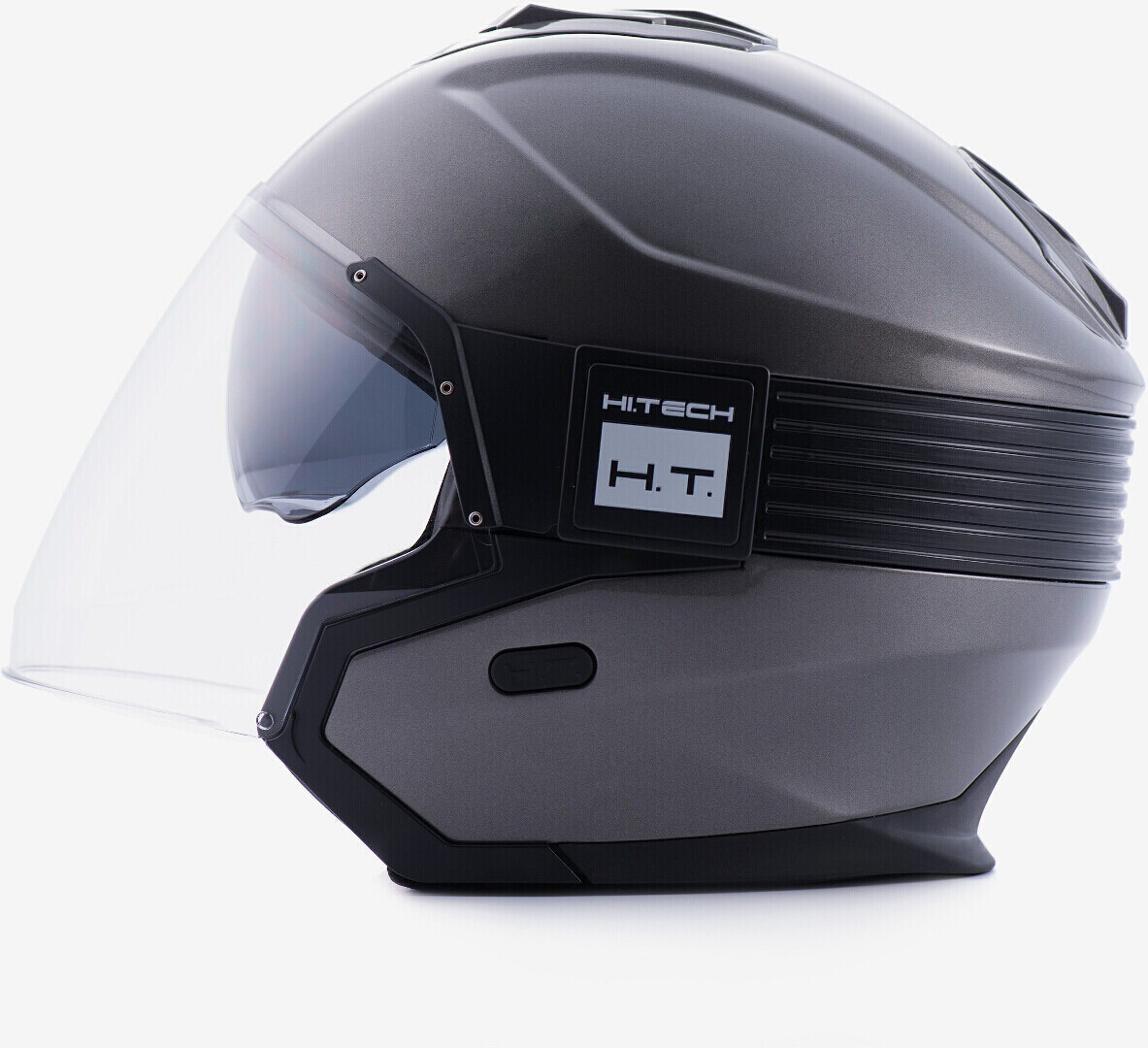 Blauer Hacker BTR Cască cu reacție Negru mat/gri Bărbat (58/59) Figura 1