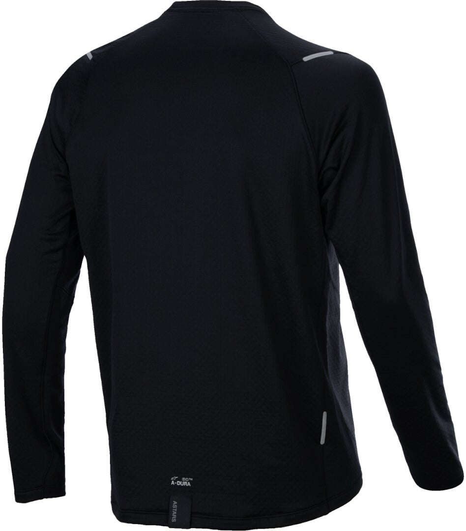 Side view of Alpinestars A-Dura Thermal Long Sleeve Bicycle Jersey