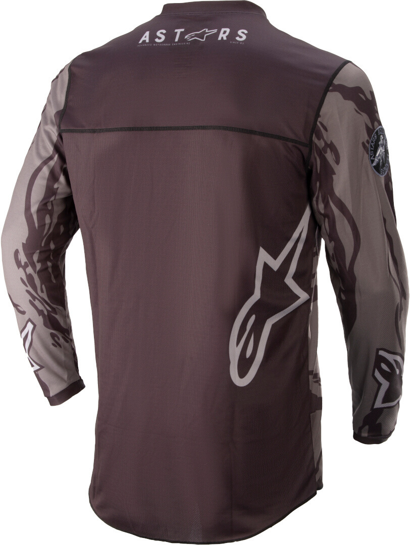 Alpinestars Racer Tactical Tricou de motocross Negru/gri S Figura 2