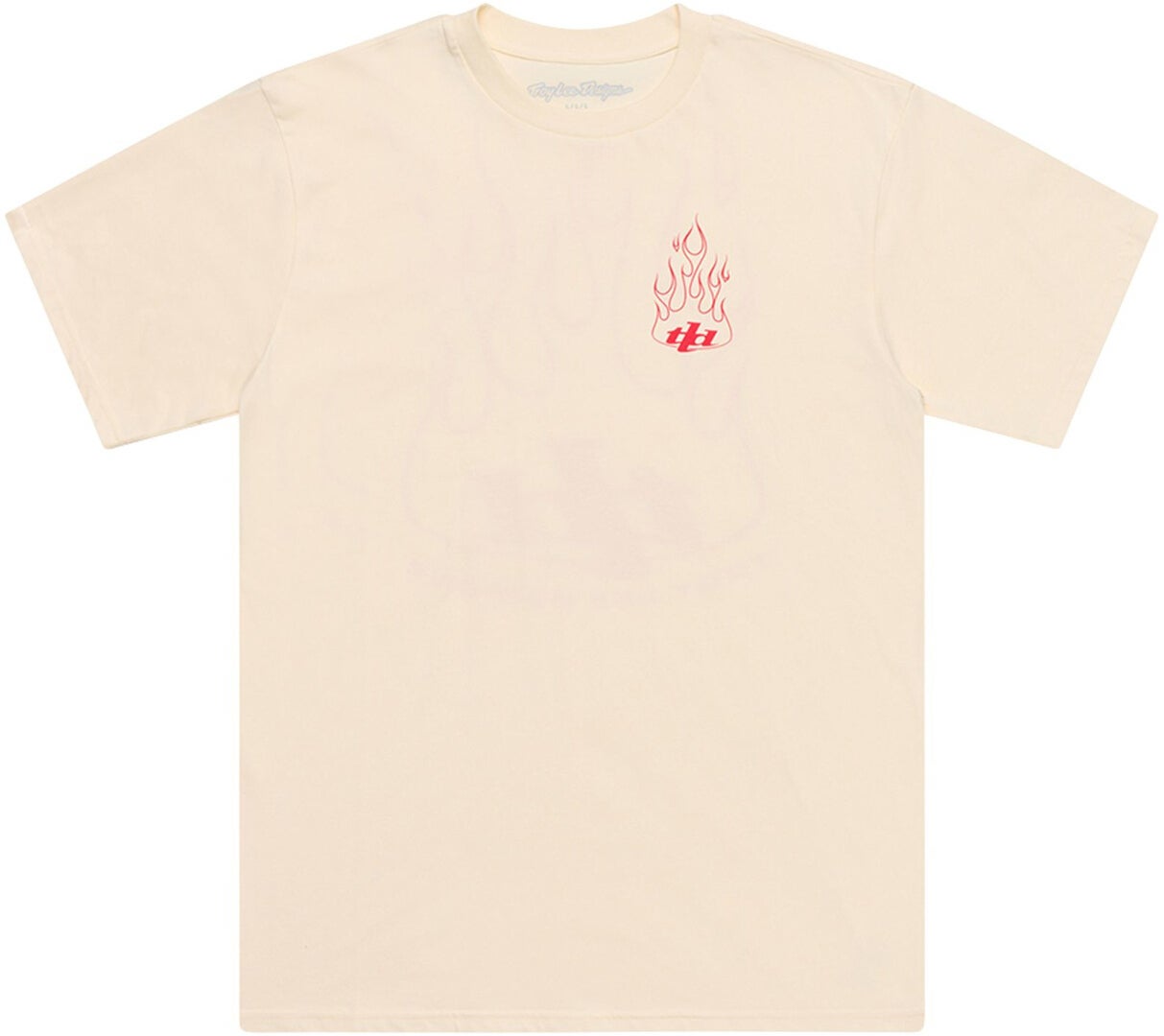 Troy Lee Designs Torched Triko bílá/červená XL Obrázek 1