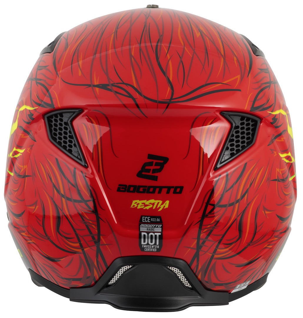 Side view of Bogotto Radic Bestia 22.06 Helmet