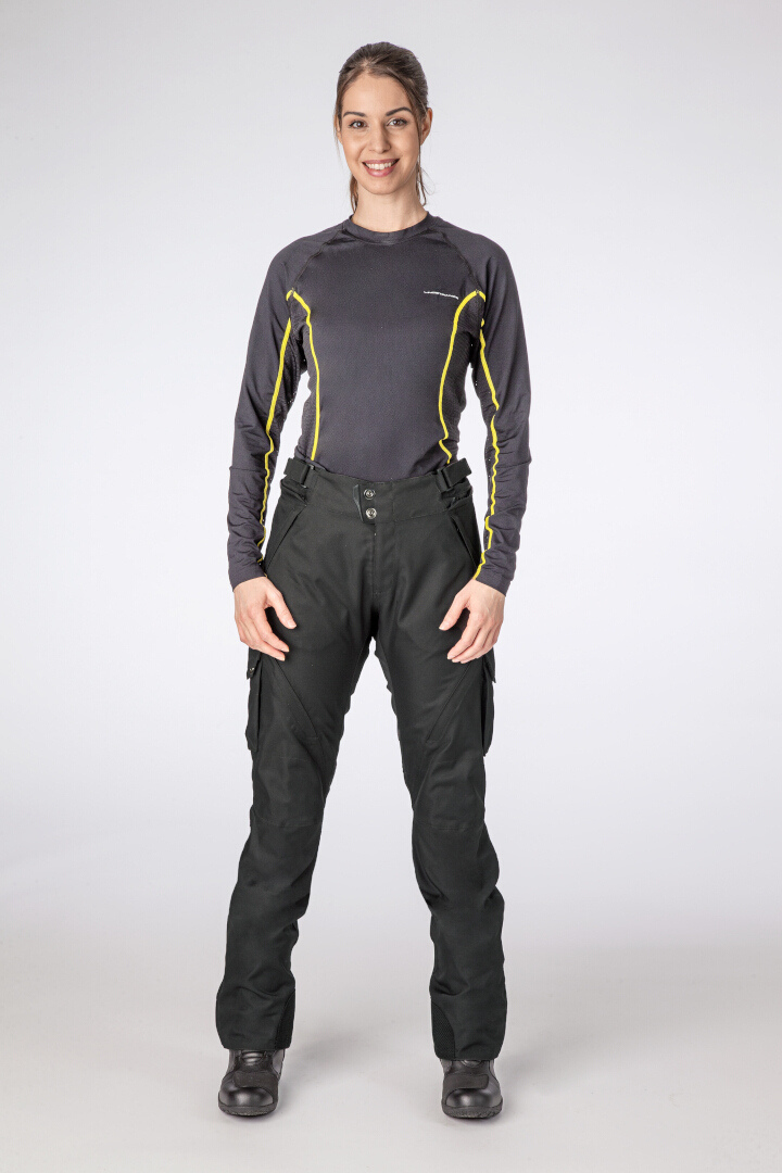 Lindstrands Husom vattentät Damer Motorcykel Textil Byxor 44 L29 Figur 4