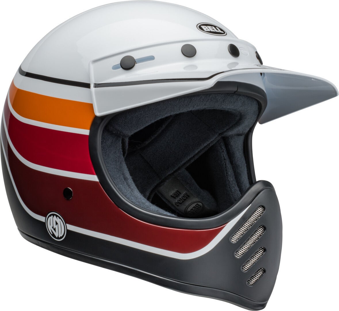 Bell Moto-3 RSD Saddleback Motocross Helm bunt M (57/58) Abbildung 2