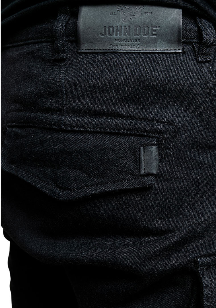 John Doe Defender Mono Pantaloni textile pentru motociclete pentru doamne negru 26 L30 Figura 9