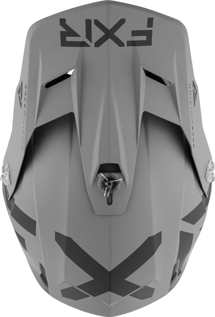 FXR Clutch CX MX Gear Capacete de Motocross cinza XL (61/62) Figura 5
