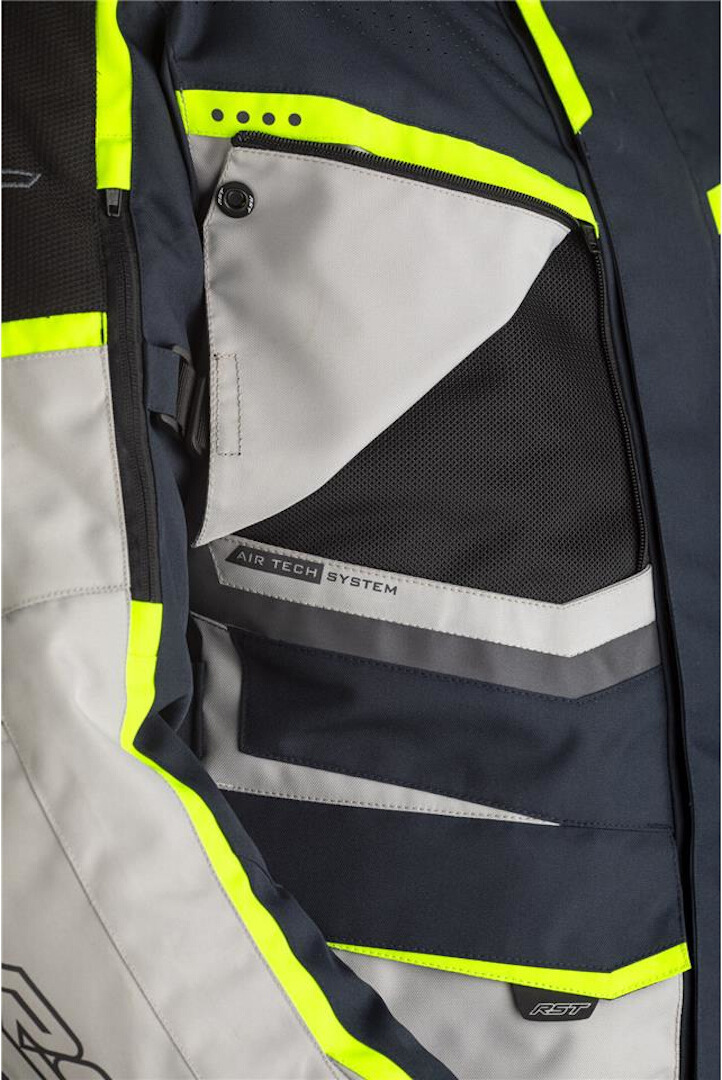 RST Maverick Dames Motorfiets Textiel Jas wit/blauw M Figuur 5