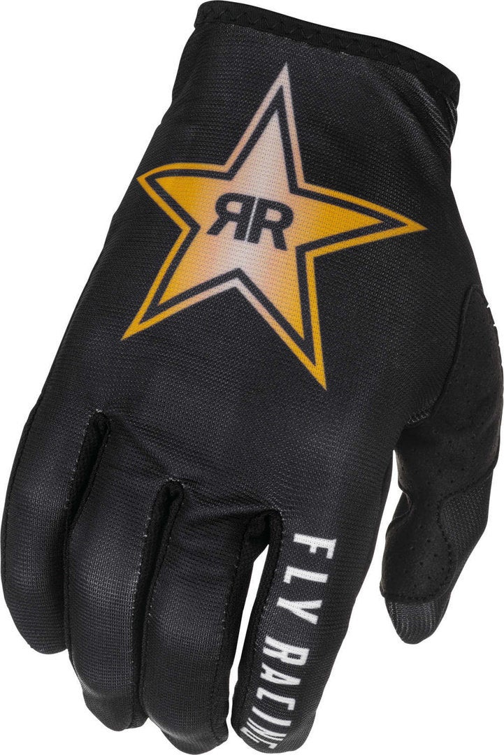 Fly Racing Lite Rockstar Luvas de Motocross Artigo principal Figura 1