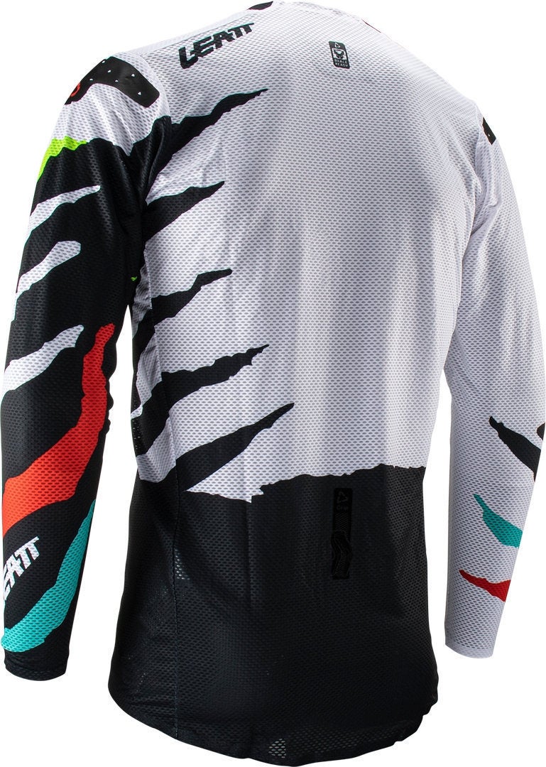 Leatt 5.5 UltraWeld Tiger Motokrosový dres černá/bílá/modrá/červená L Obrázek 2