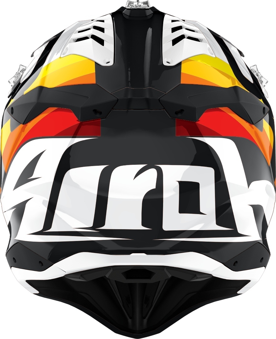 Airoh Aviator 3 Rainbow Carbon Motocross hjälm Vit XS (53/54) Figur 3